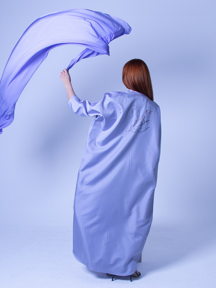 Jacquard Oversized Abaya