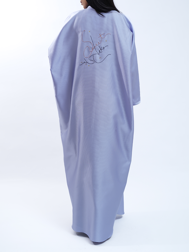 Jacquard Oversized Abaya
