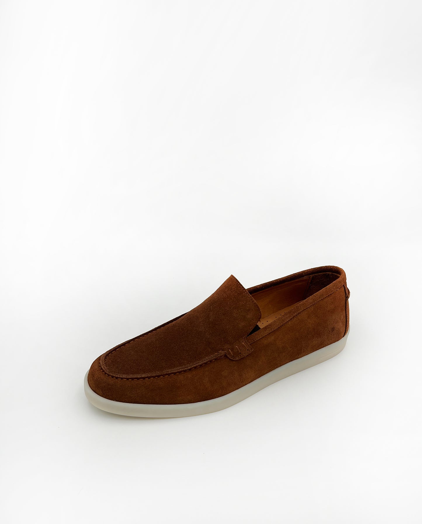 SUEDE BROWN LOAFER