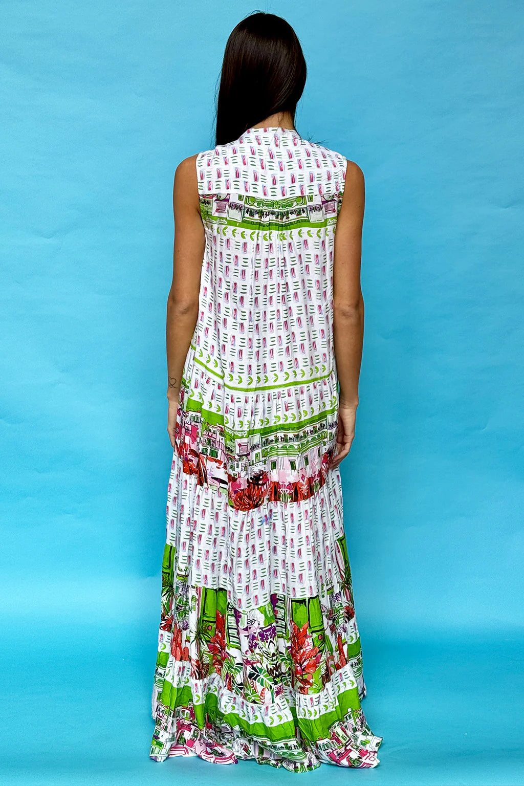 SLEEVELESS MAXI DRESS