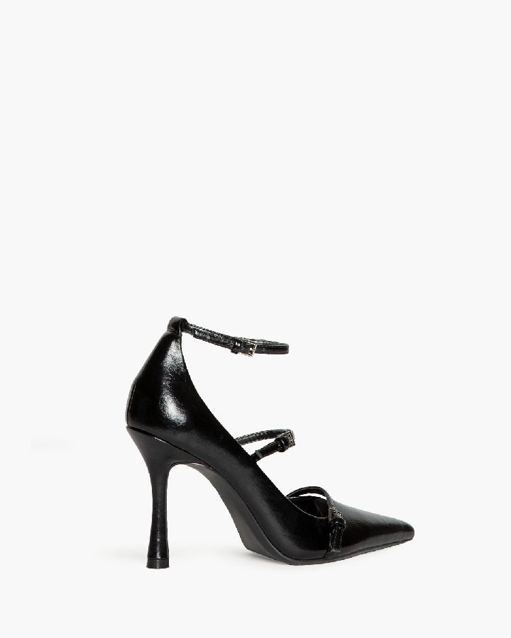 HIGH HEEL PUMP IN BLACK