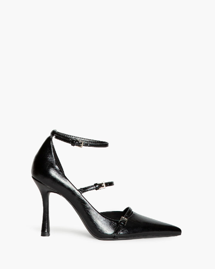 HIGH HEEL PUMP IN BLACK