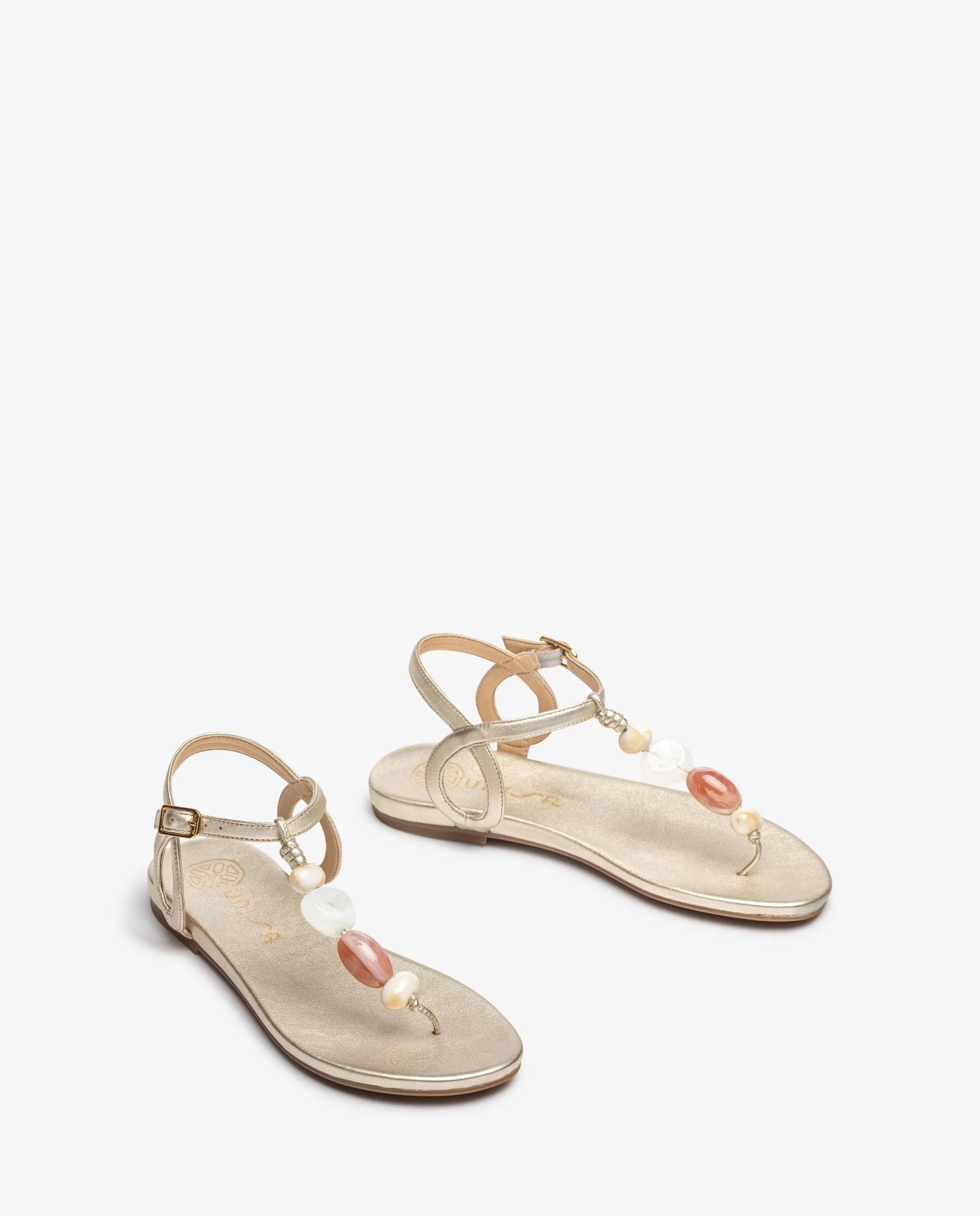 TOE-POST SANDAL WITH COLOURED TRIM