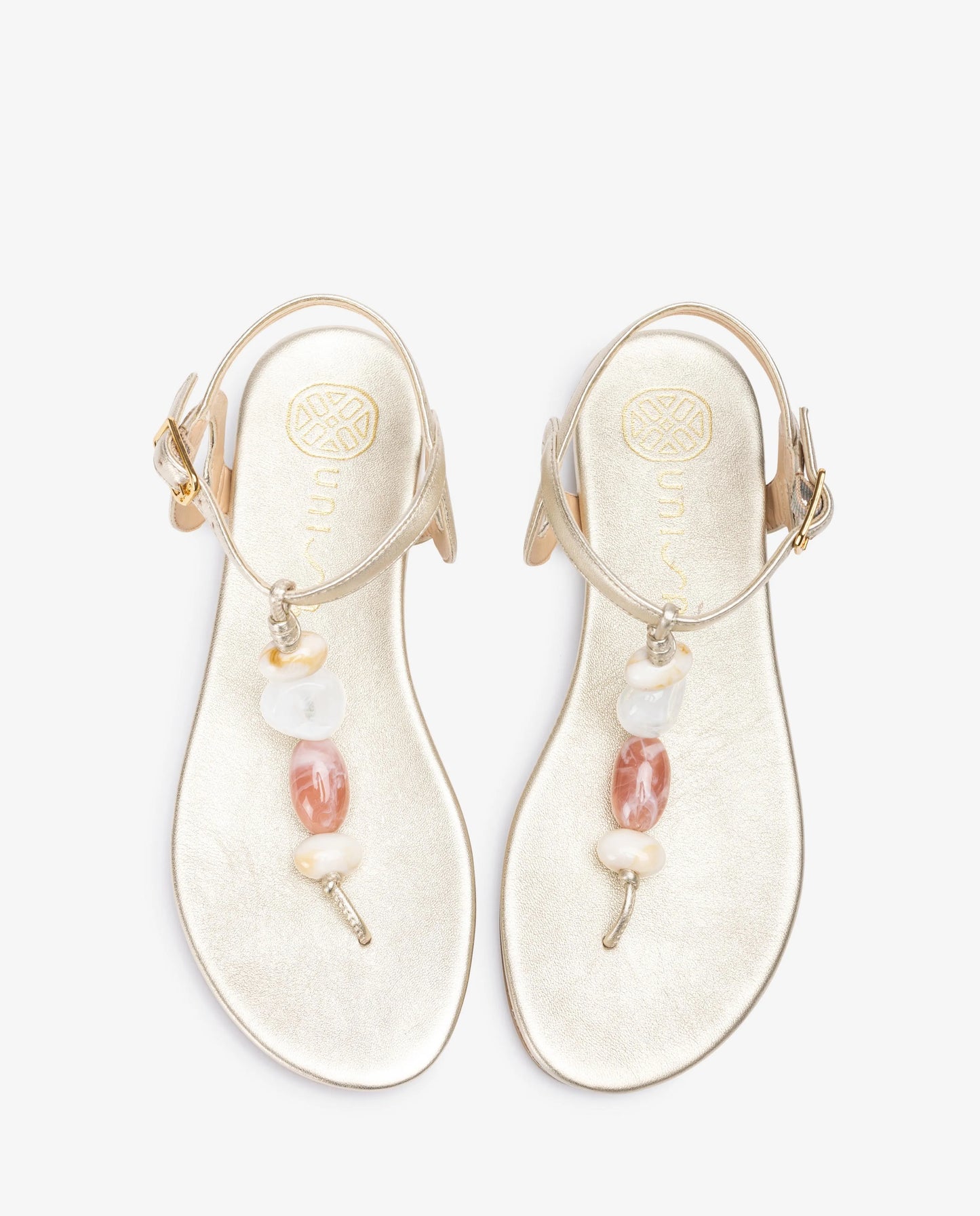 TOE-POST SANDAL WITH COLOURED TRIM