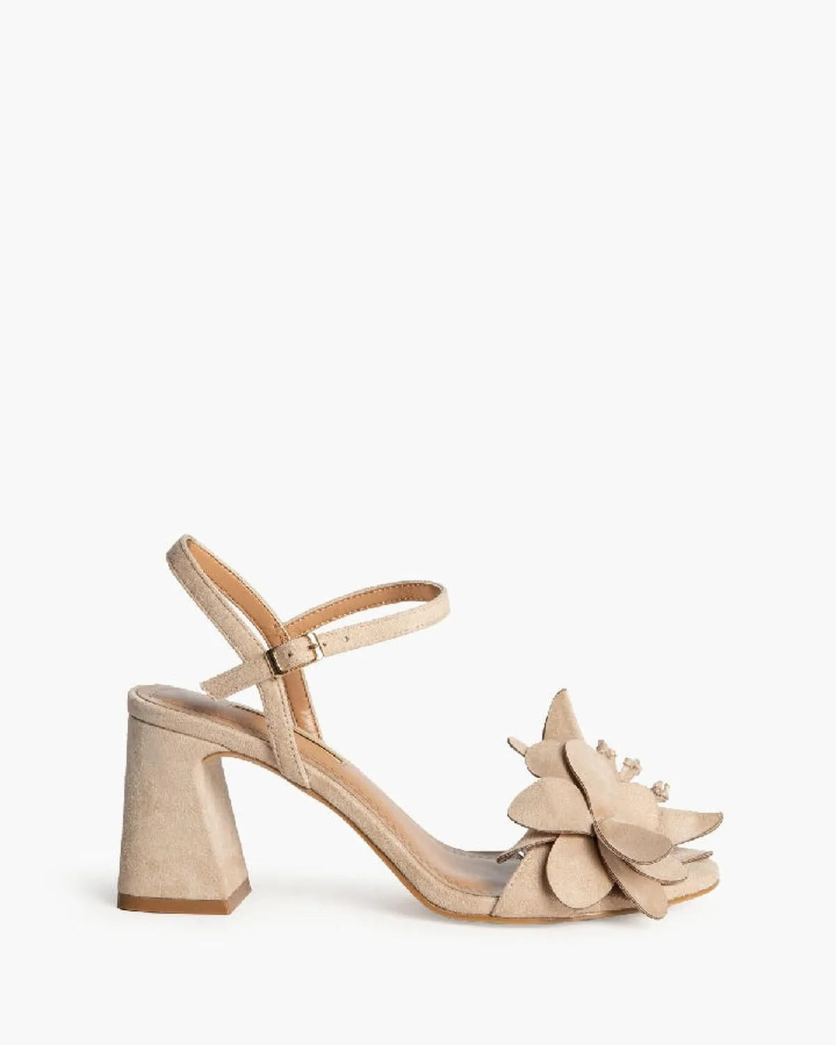 HIGH HEEL SANDAL IN BEIGE-Sandals-CORINA- Pointure.AE