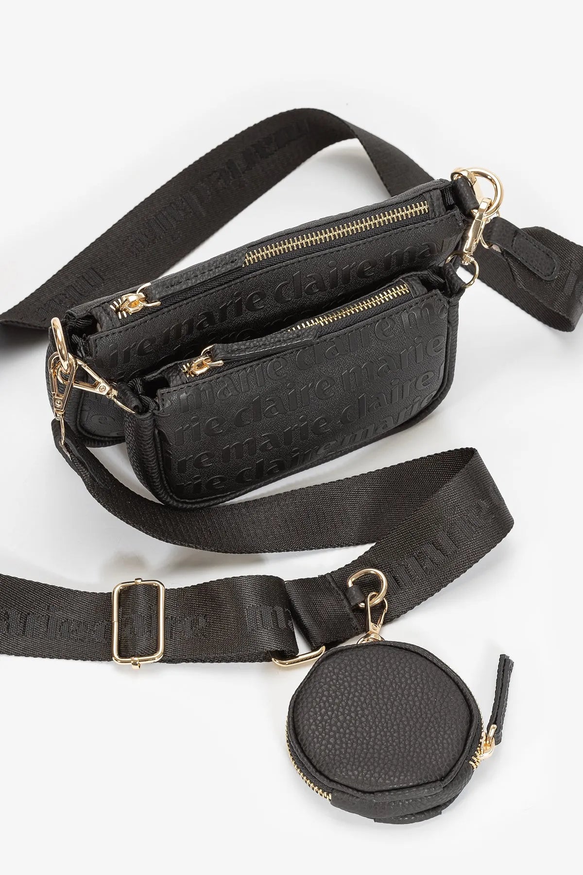 MONOGRAM CROSSBODY BAG-Cross-Body Bags-MARIE CLAIRE- Pointure.AE