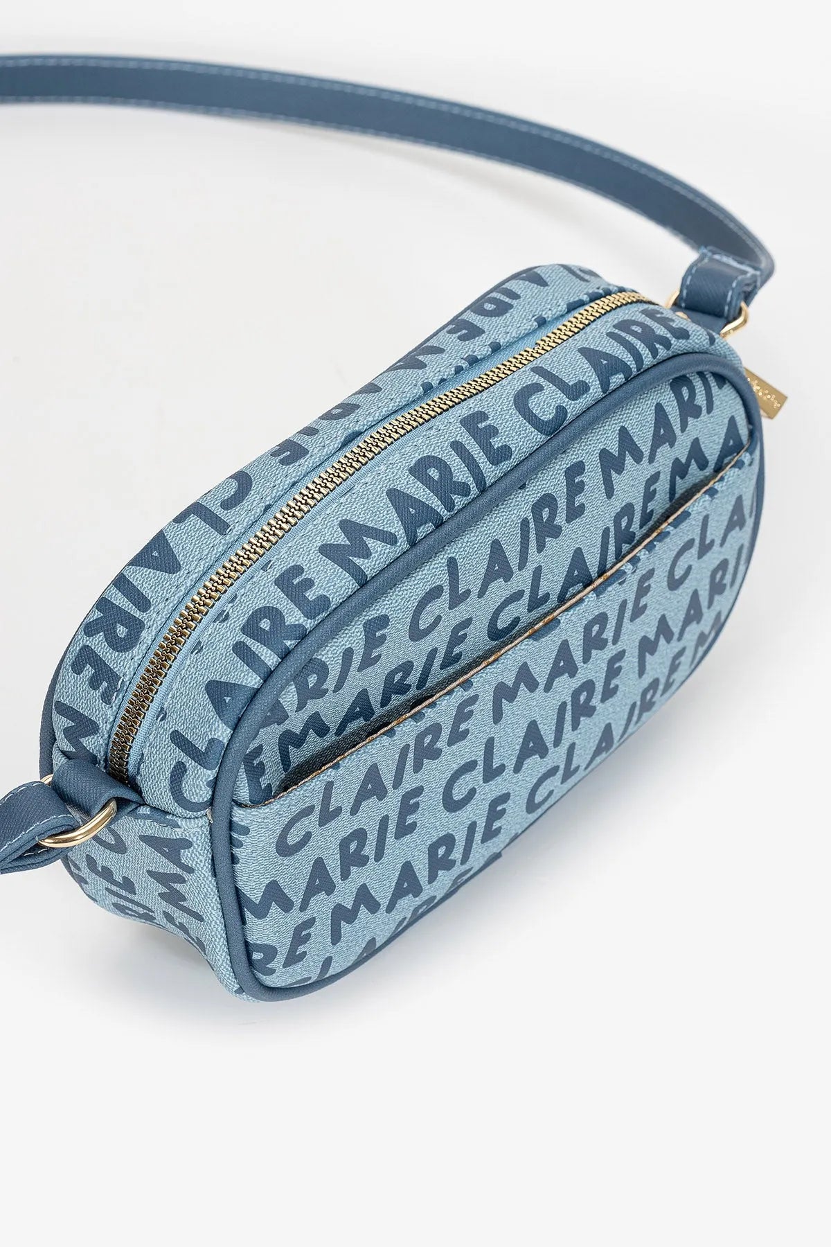 MONOGRAM MESSENGER BAG-Cross-Body Bags-MARIE CLAIRE- Pointure.AE