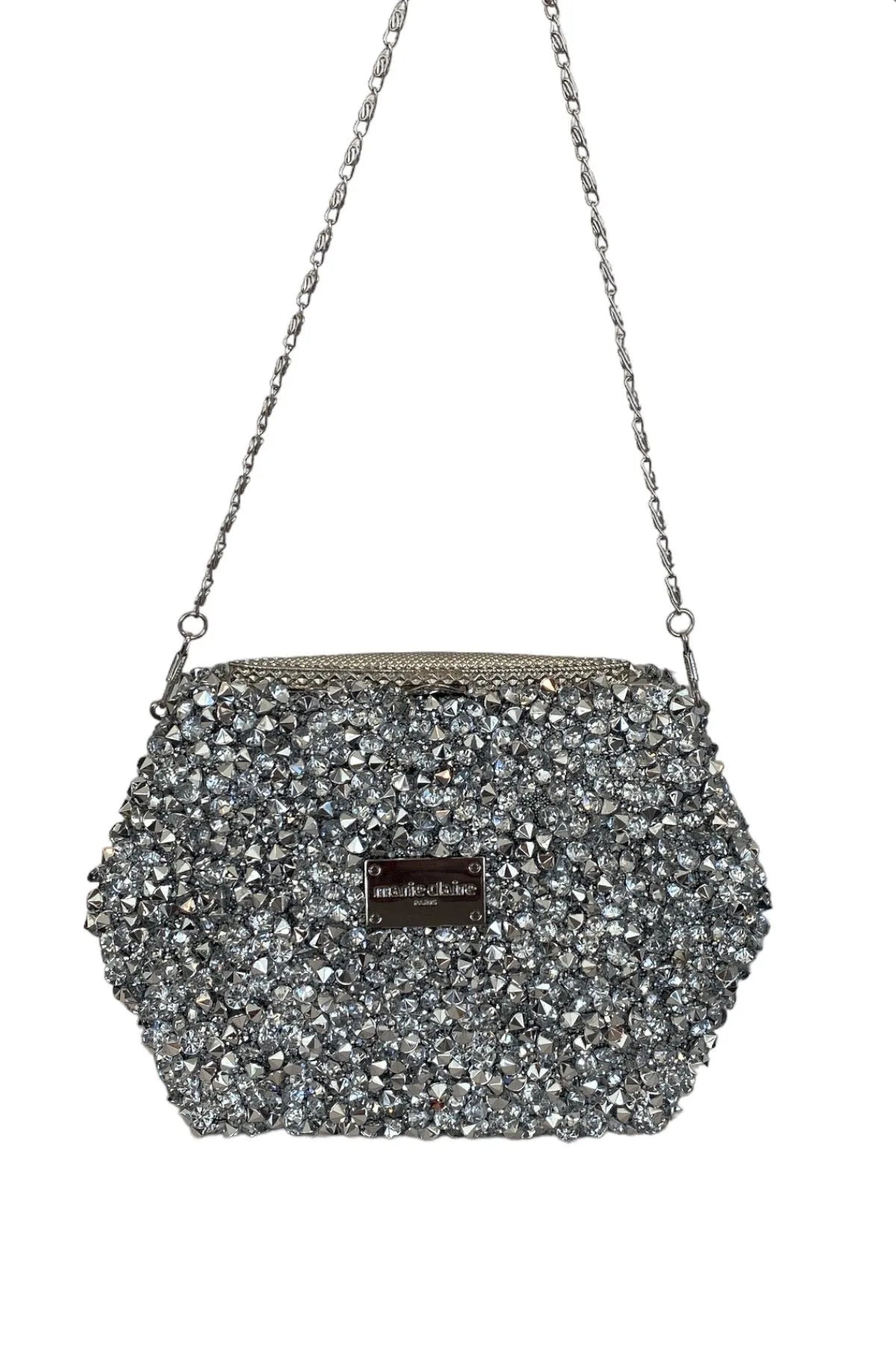 RHINESTONES EVENING BAG-Clutches-MARIE CLAIRE- Pointure.AE