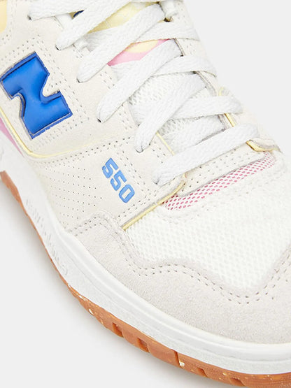 550 LOW-TOP SNEAKERS IN WHITE-Sneakers-NEW BALANCE- Pointure.AE