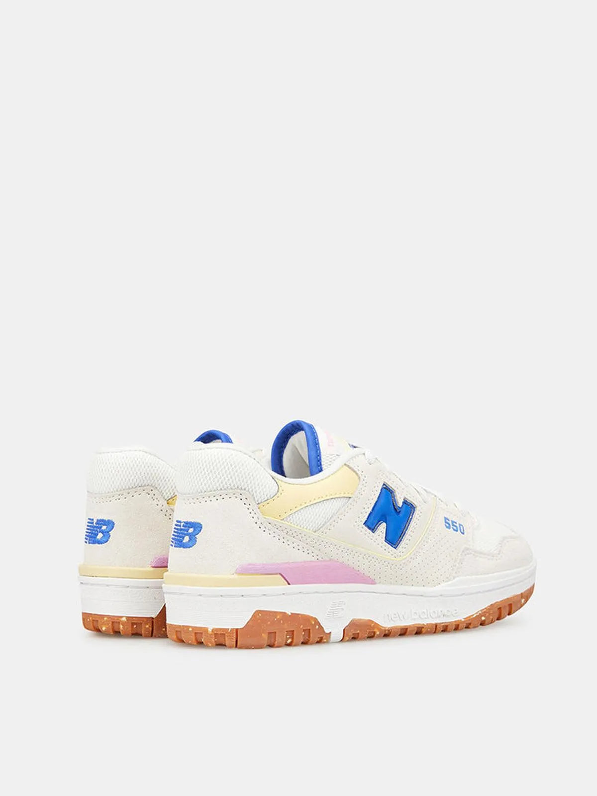 550 LOW-TOP SNEAKERS IN WHITE-Sneakers-NEW BALANCE- Pointure.AE