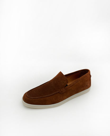 SUEDE BROWN LOAFER