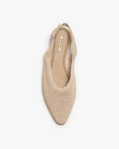 POINTED FLAT SANDALS