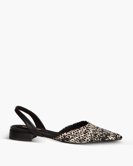 BRAIDED FLAT SLINGBACK