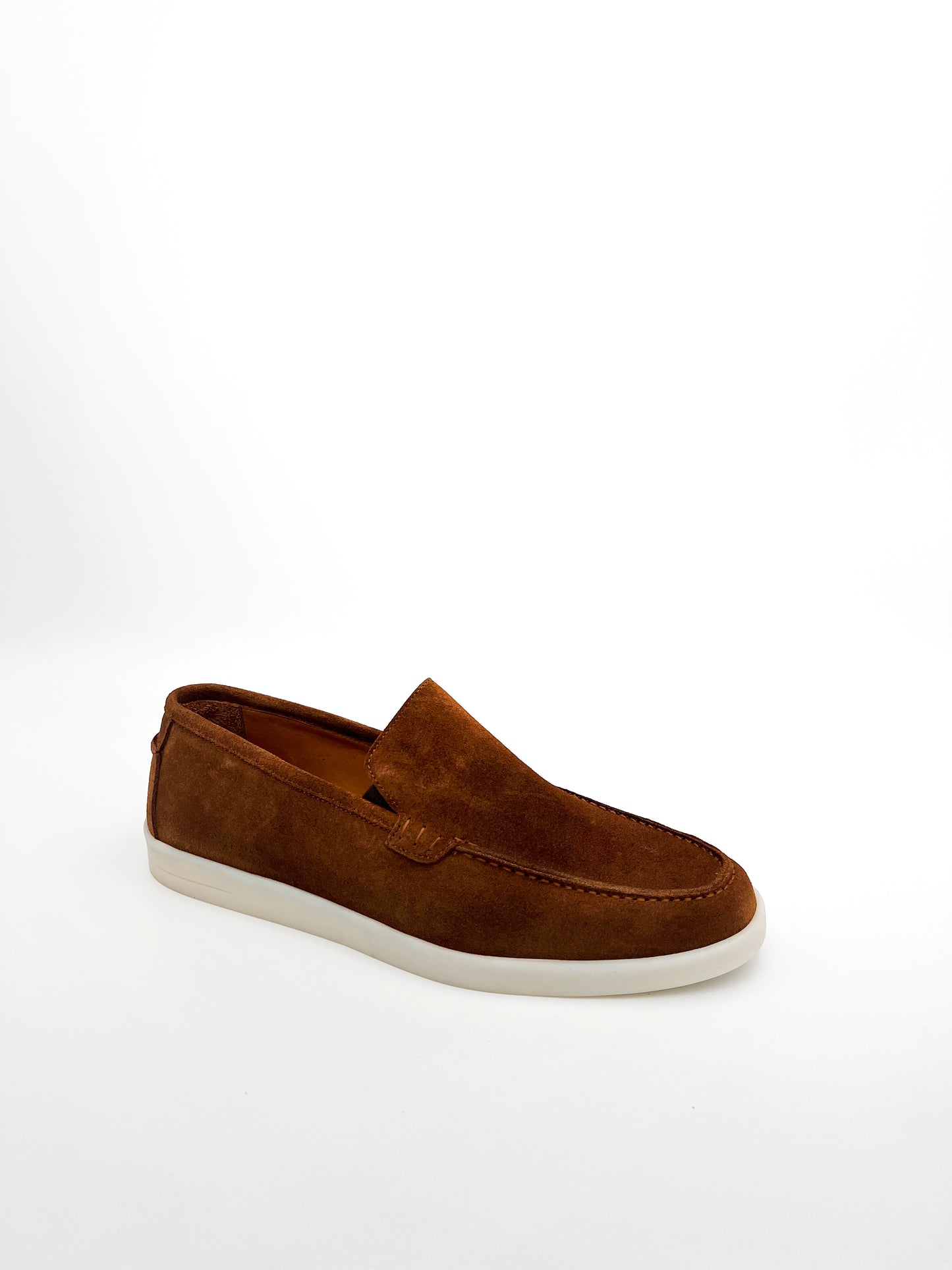 SUEDE BROWN LOAFER