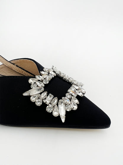 EMBELLISHED FLAT SLINGBACK