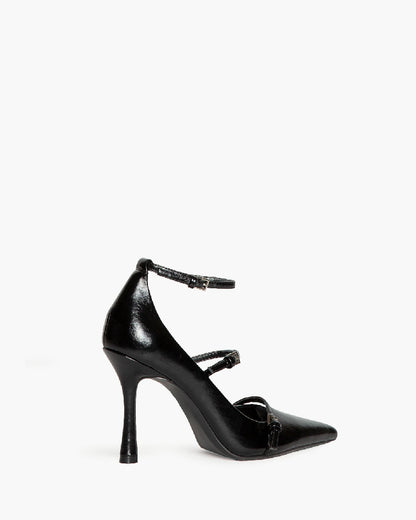 HIGH HEEL PUMP IN BLACK