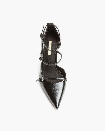 HIGH HEEL PUMP IN BLACK