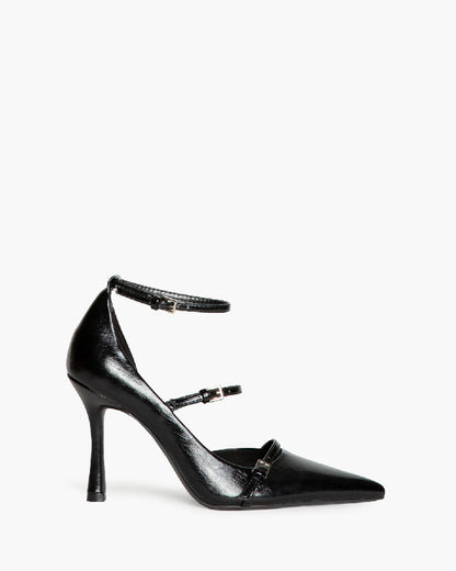 HIGH HEEL PUMP IN BLACK