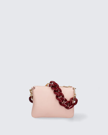SHOULDER BAG IN PINK