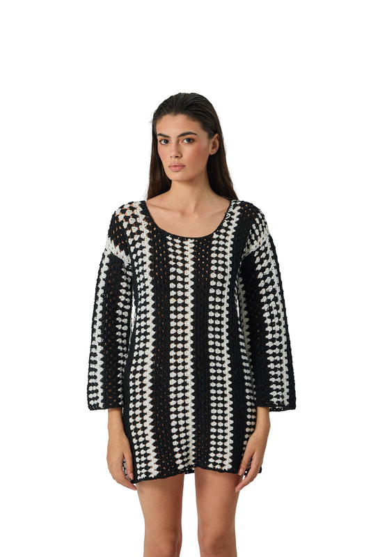 “NERO BIANCO” DRESS