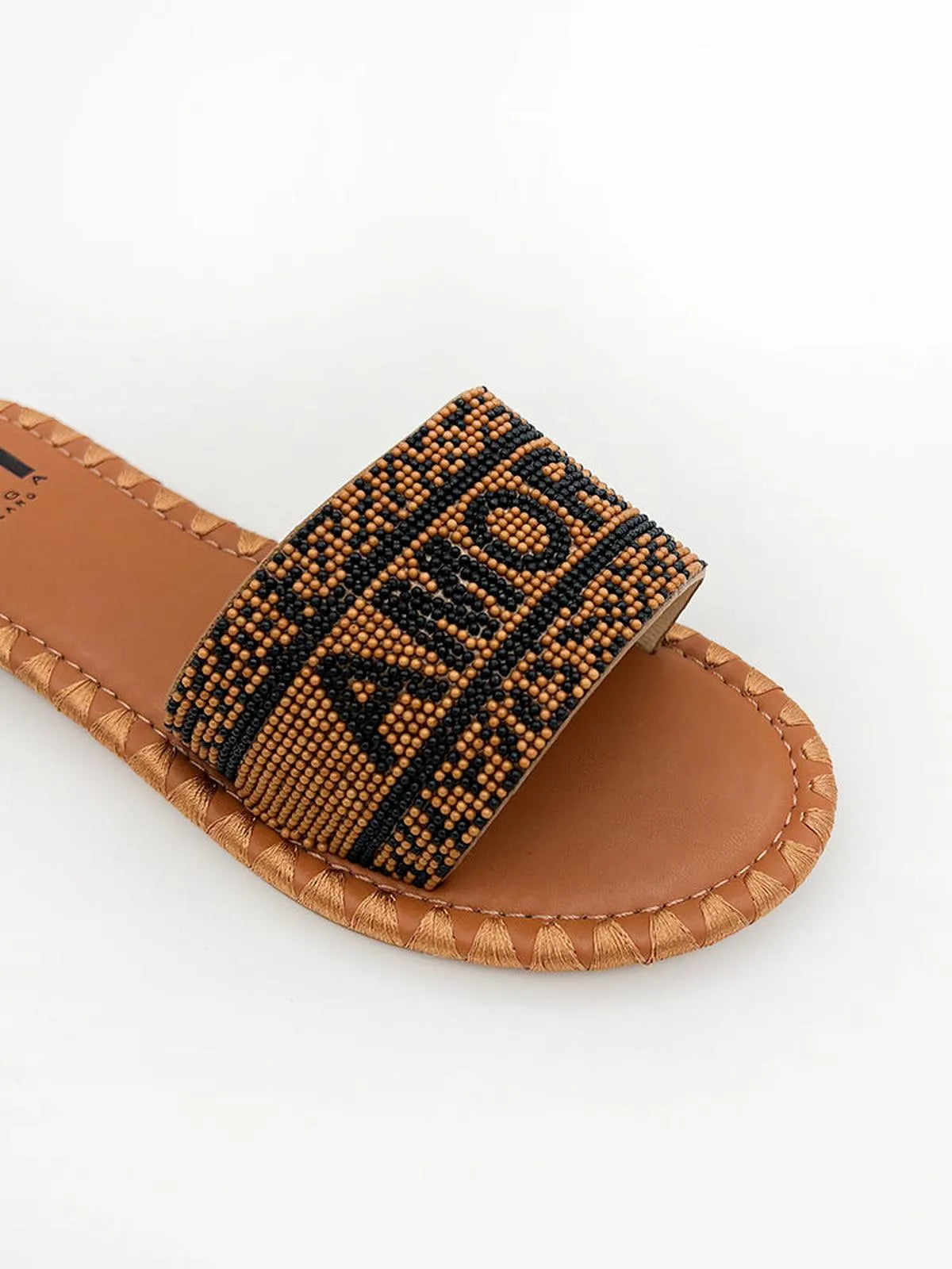 "AMORE" BEADED SLIPPER-Slippers-MAGA MILANO- Pointure.AE