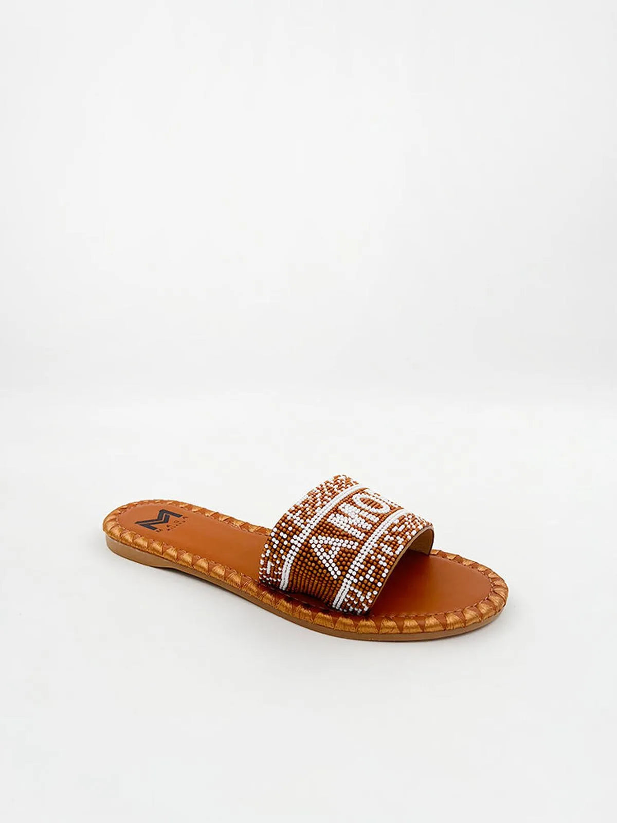 "AMORE" BEADED SLIPPER-Slippers-MAGA MILANO- Pointure.AE