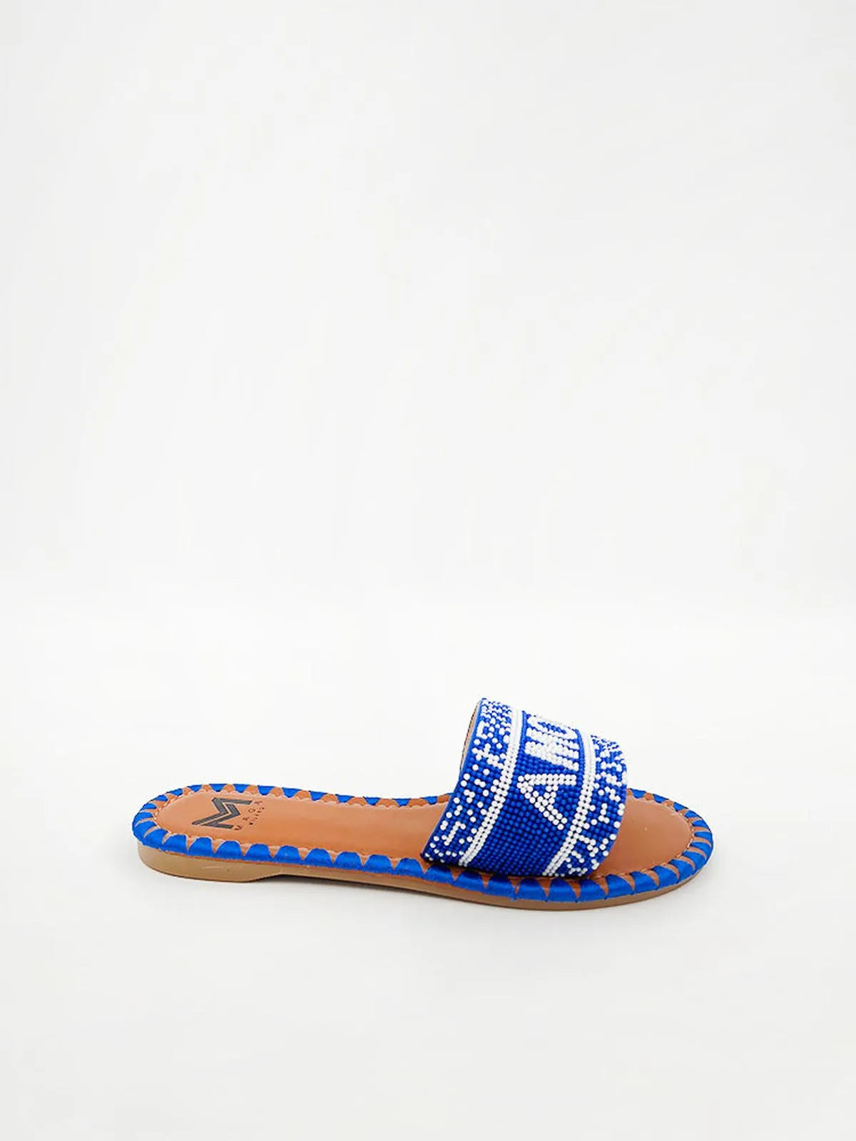 "AMORE" BEADED SLIPPER-Slippers-MAGA MILANO- Pointure.AE