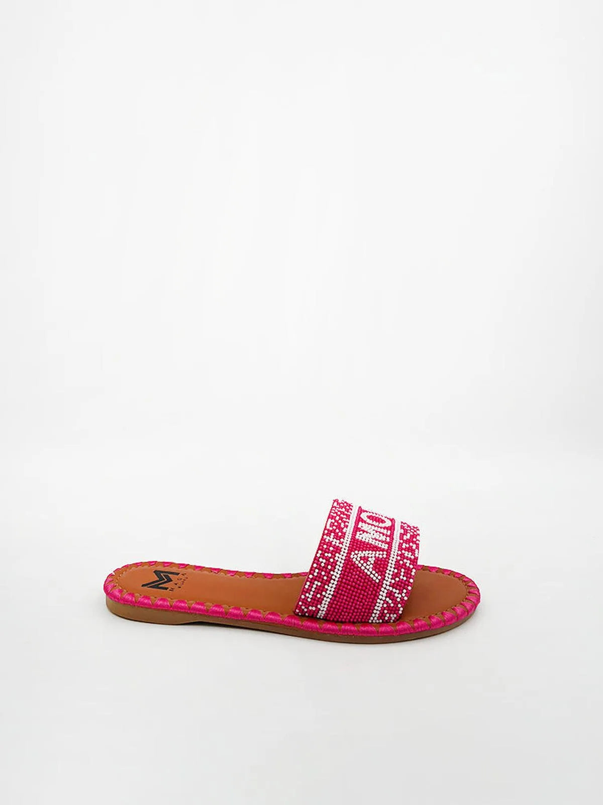 "AMORE" BEADED SLIPPER-Slippers-MAGA MILANO- Pointure.AE