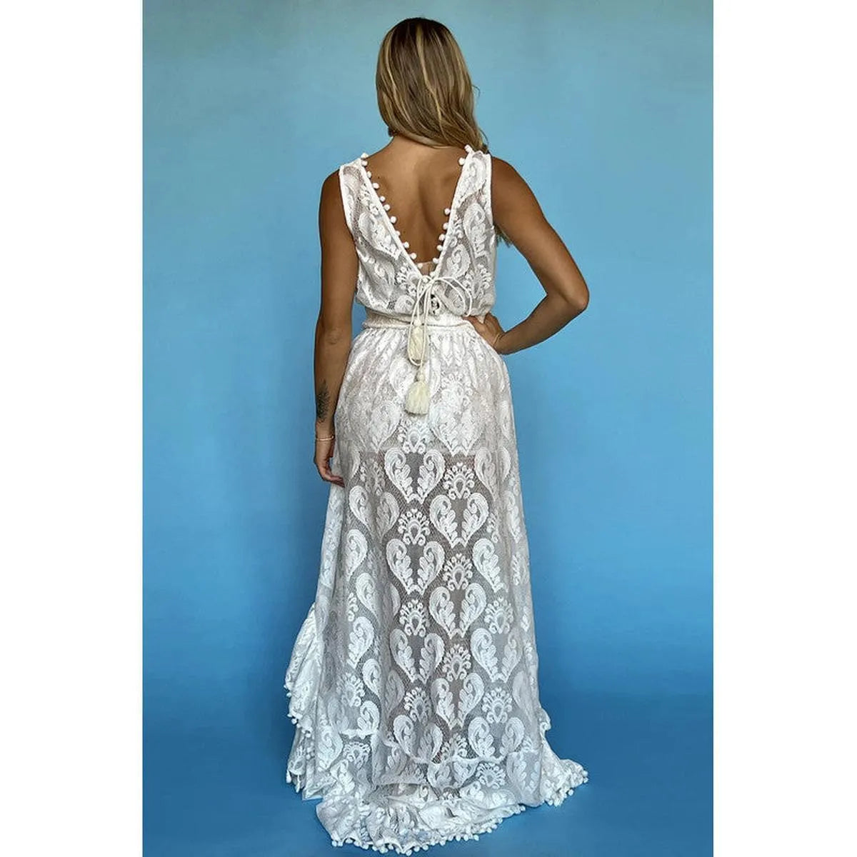 ASYMMETRICAL BOHO DRESS