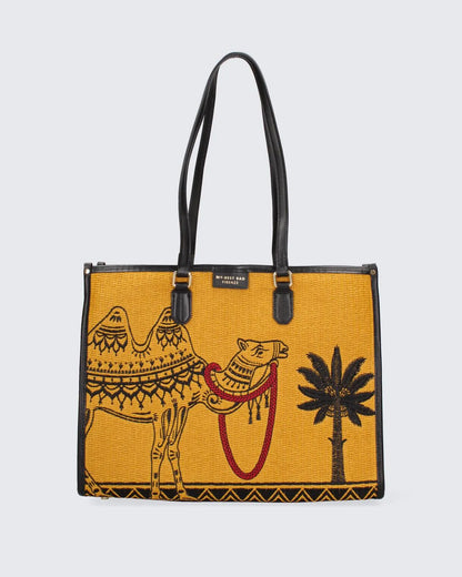 ATENA HOLIDAYS - DESERT-Tote Bags-MY BEST BAG- Pointure.AE