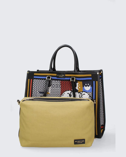 ATENA JUNGLE - ELEPHANT-Tote Bags-MY BEST BAG- Pointure.AE