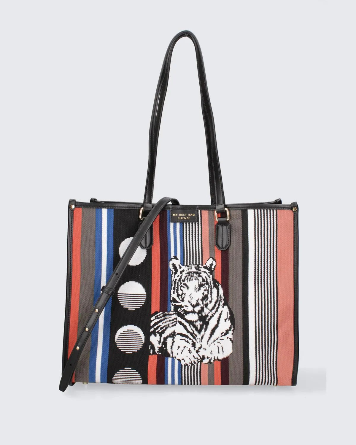 ATENA JUNGLE - TIGER-Tote Bags-MY BEST BAG- Pointure.AE