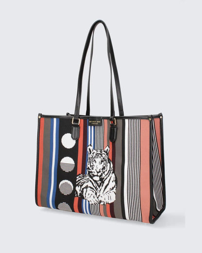 ATENA JUNGLE - TIGER-Tote Bags-MY BEST BAG- Pointure.AE