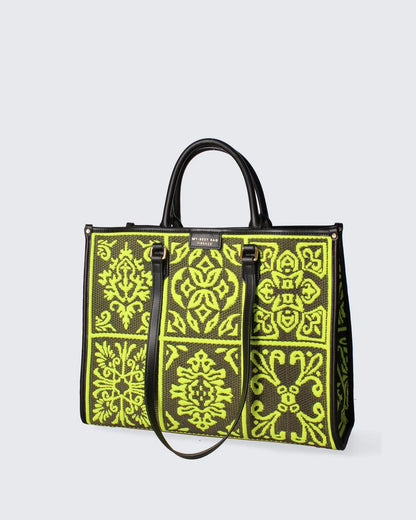 ATENA LISBONA - MALACHITE-Tote Bags-MY BEST BAG- Pointure.AE