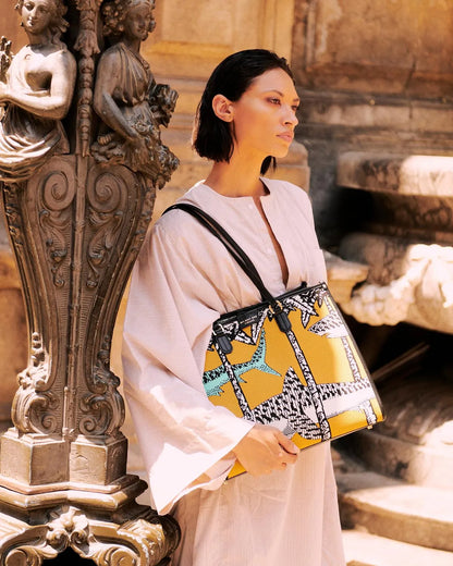 ATENA ONIRIC VIEW - SHARKS-Tote Bags-MY BEST BAG- Pointure.AE