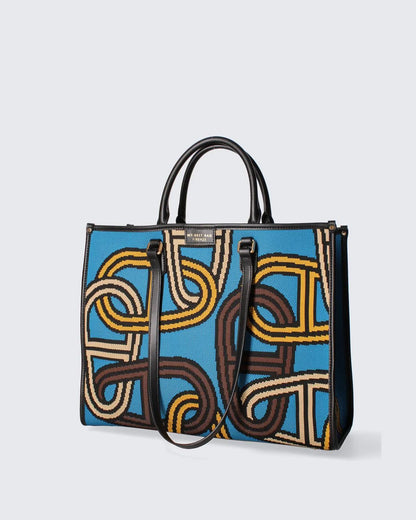 ATENA RALLY - CHAINS-Tote Bags-MY BEST BAG- Pointure.AE