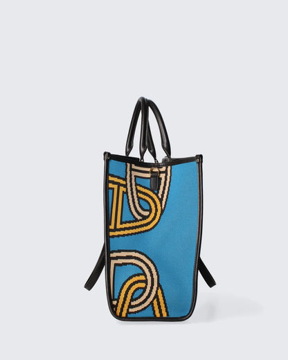 ATENA RALLY - CHAINS-Tote Bags-MY BEST BAG- Pointure.AE