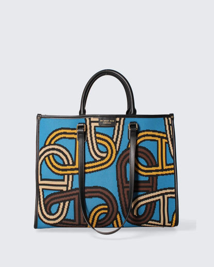 ATENA RALLY - CHAINS-Tote Bags-MY BEST BAG- Pointure.AE