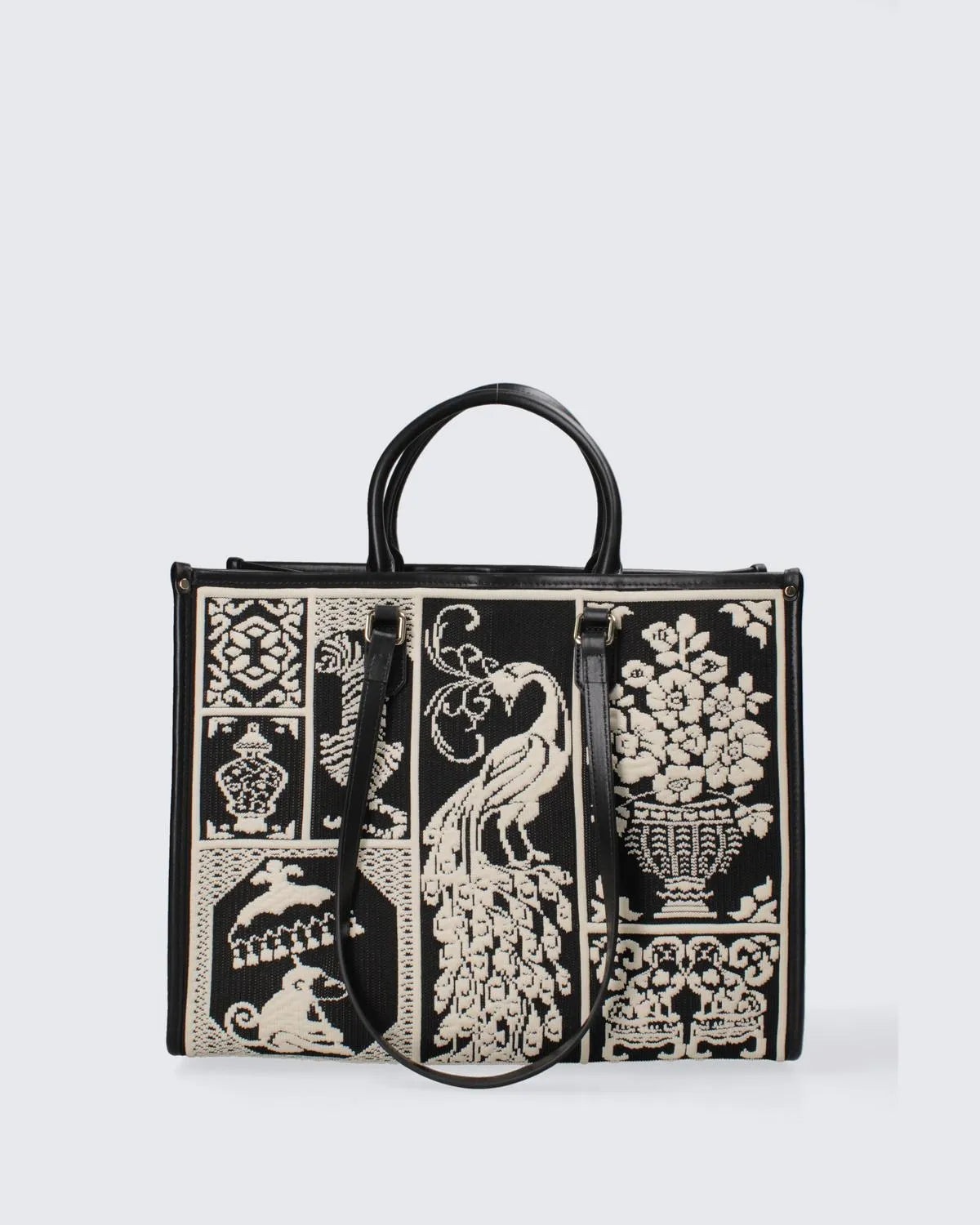 ATENA WILLOW IN BLACK-Tote Bags-MY BEST BAG- Pointure.AE