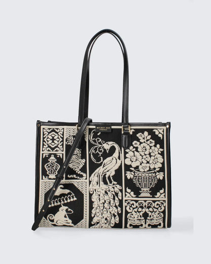 ATENA WILLOW IN BLACK-Tote Bags-MY BEST BAG- Pointure.AE