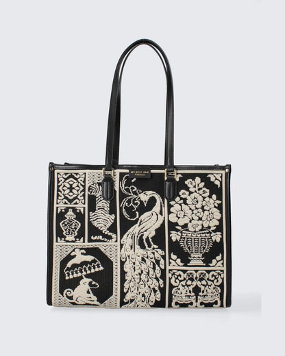 ATENA WILLOW IN BLACK-Tote Bags-MY BEST BAG- Pointure.AE