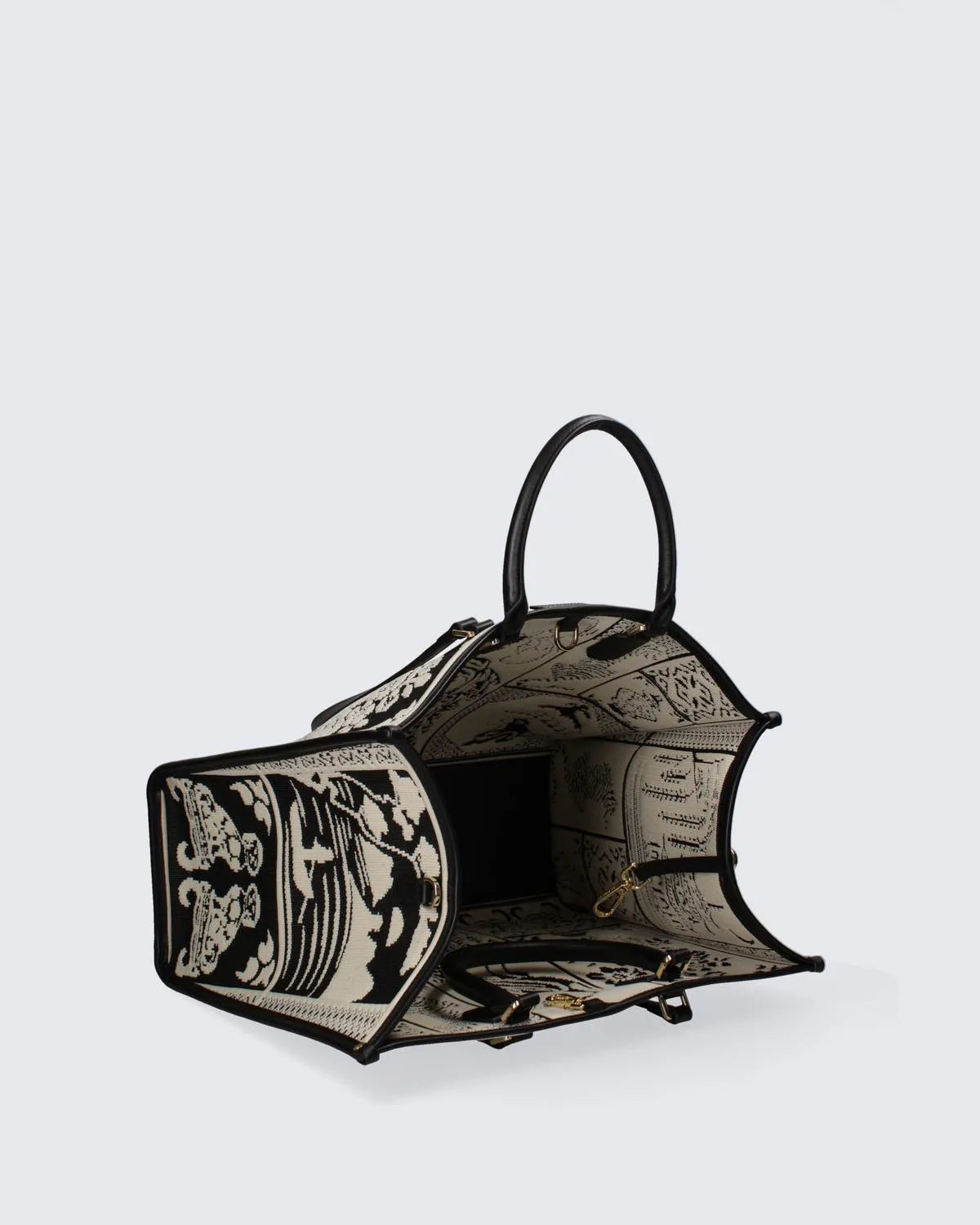 ATENA WILLOW IN BLACK-Tote Bags-MY BEST BAG- Pointure.AE