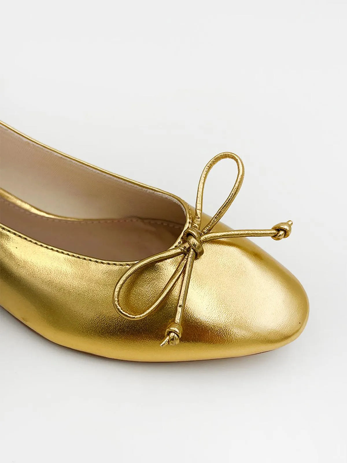 BALLERINA IN MIRROR GOLD-Ballerinas-CORINA- Pointure.AE