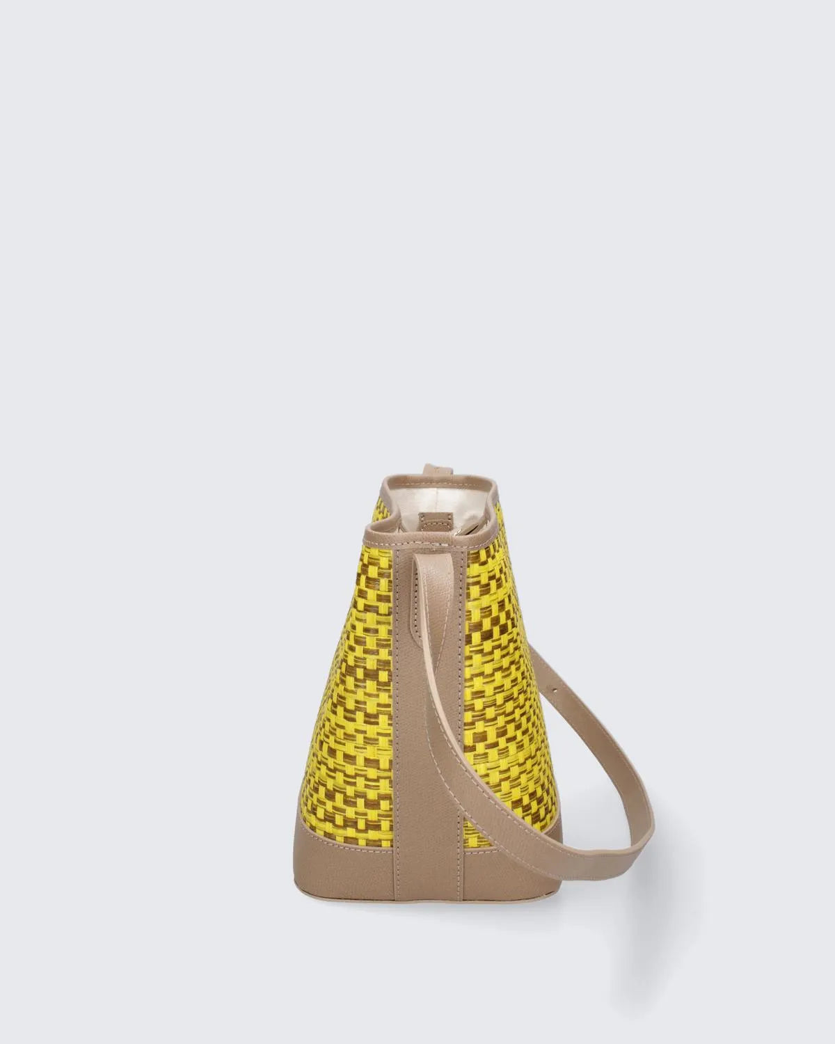 BASKET BAG IN YELLOW-Basket Bags-MY BEST BAG- Pointure.AE