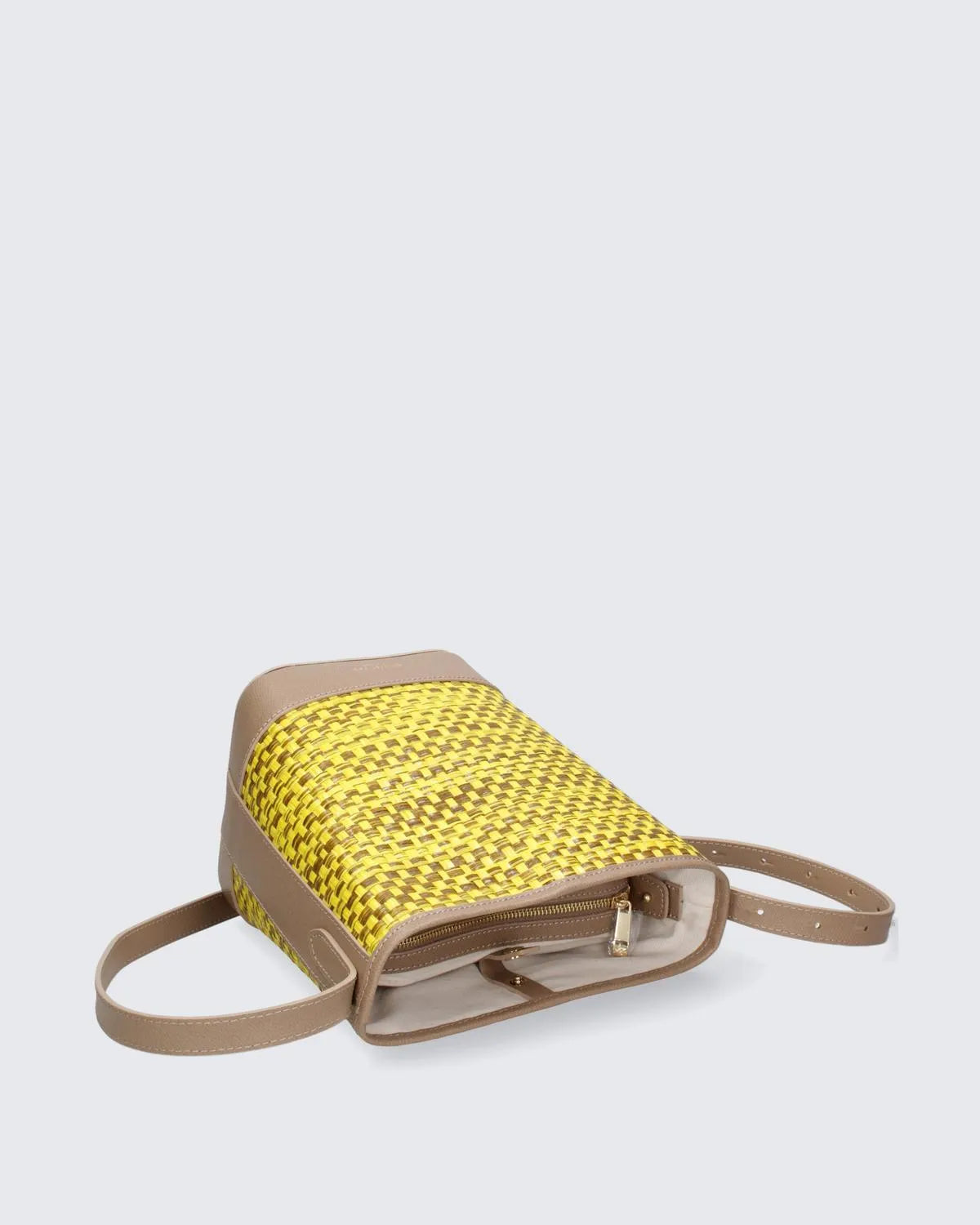 BASKET BAG IN YELLOW-Basket Bags-MY BEST BAG- Pointure.AE