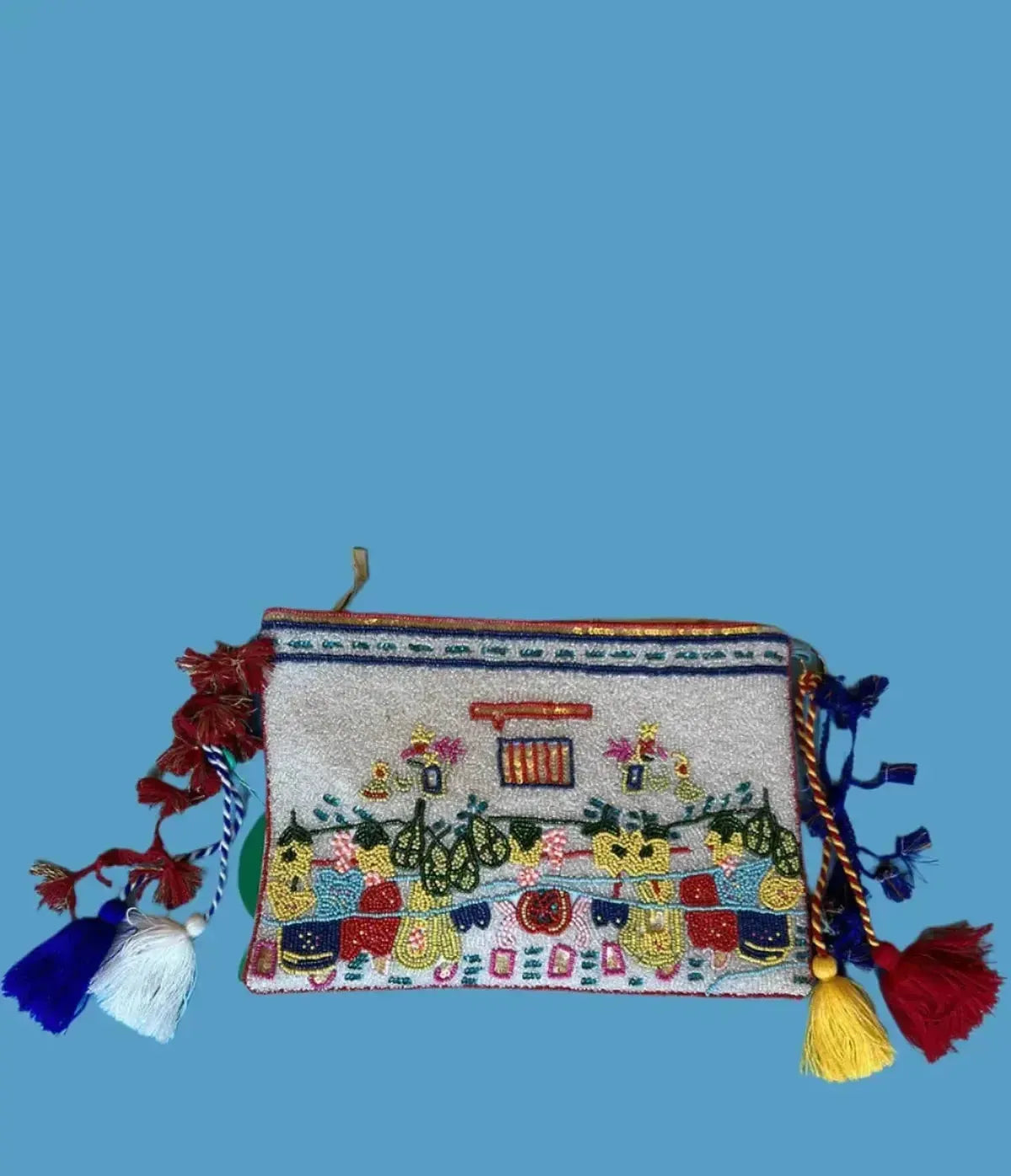 BEADED POUCH