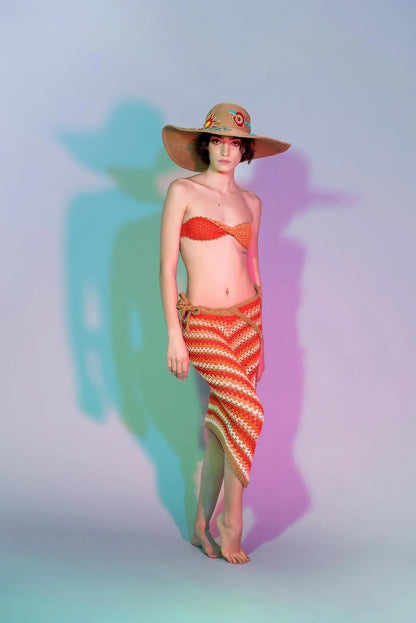 BIKINI & PAREO SET-Bikini Sets-STEFFY- Pointure.AE