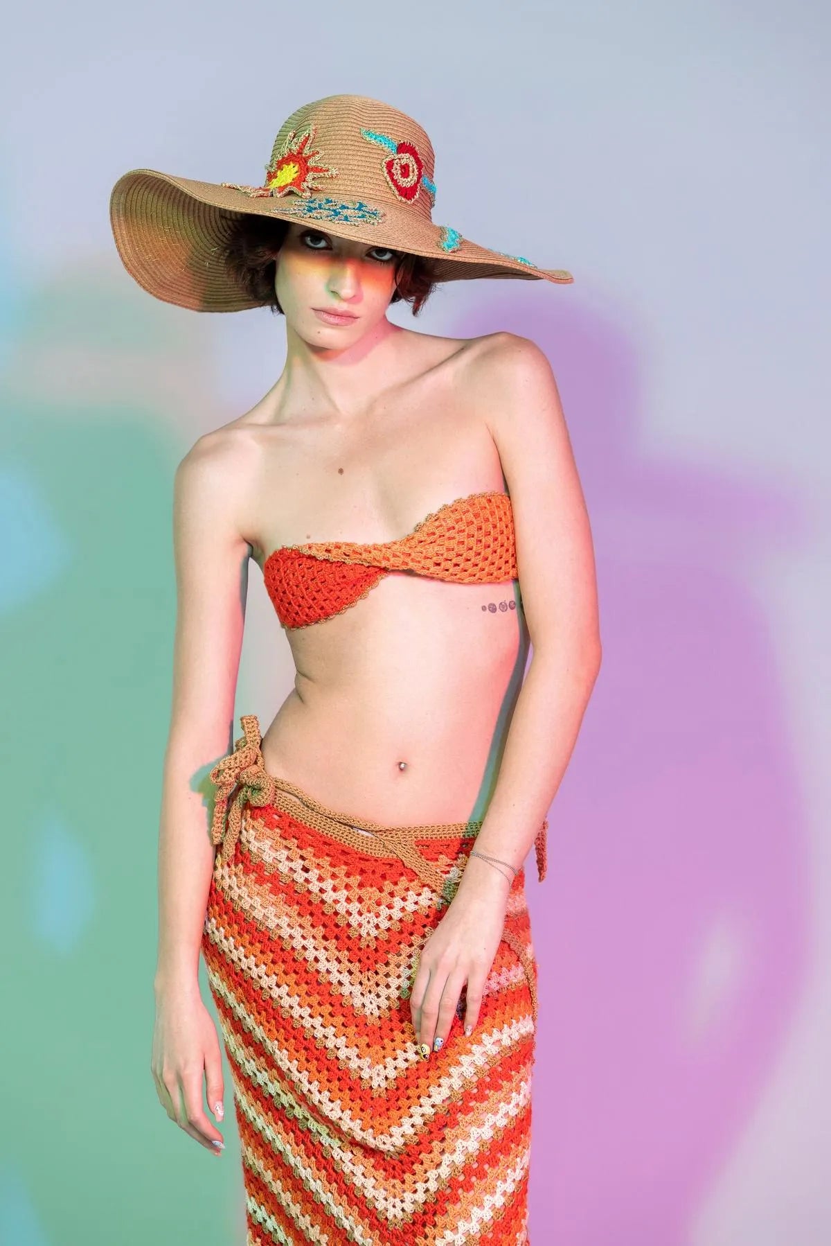 BIKINI & PAREO SET-Bikini Sets-STEFFY- Pointure.AE