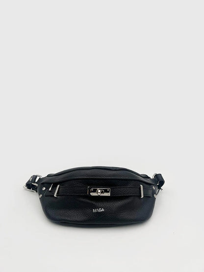 BLACK BELT BAG-Belt Bags-MAGA MILANO- Pointure.AE