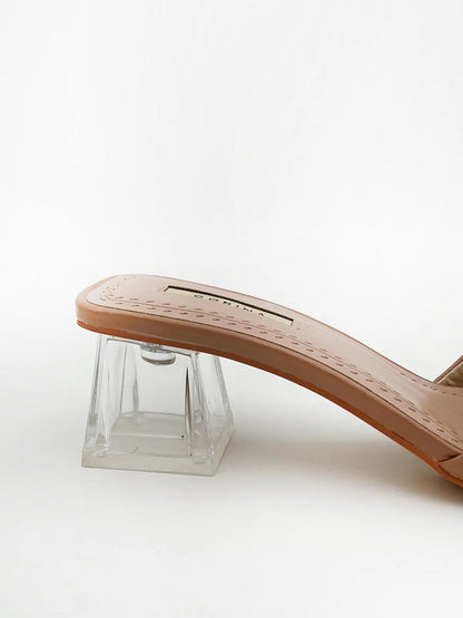 BLOCK HEEL MULE-Mules-CORINA- Pointure.AE